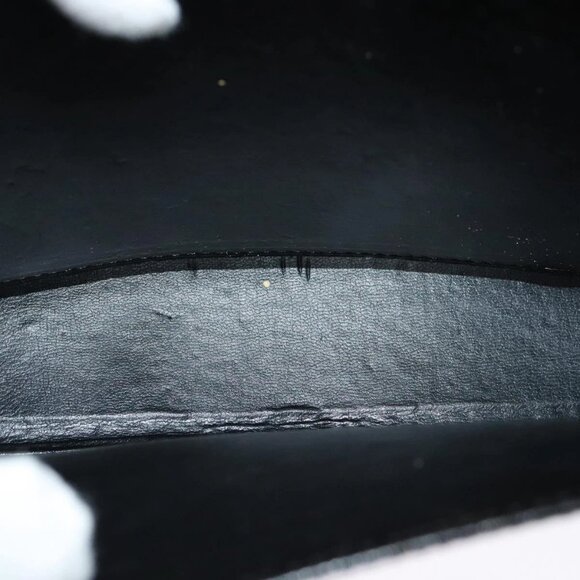 BALLY Shoulder Bag Leather Black Auth - Picture 10 of 16